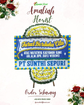 Papan Bunga Duka di Aek Manis
