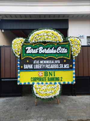 Papan Bunga Duka di Aek Manis