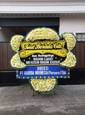 Papan Bunga Duka di Aek Manis