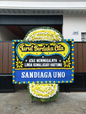 Papan Bunga Duka di Aek Manis